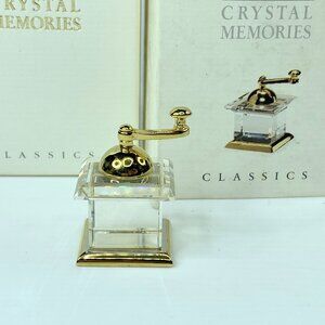 Swarovski Crystal Memories coffee mill figurine S246